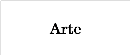 Casella di testo: Arte
