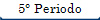 5° Periodo